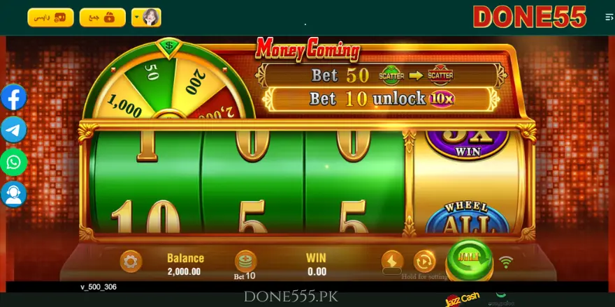 money coming done555 game